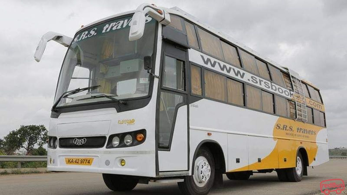 Modern bus representing smart bus booking and ticketing systems